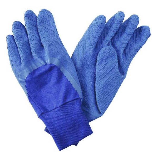 Gants de jardinage latex polyvalents all around (bleu - taille l)