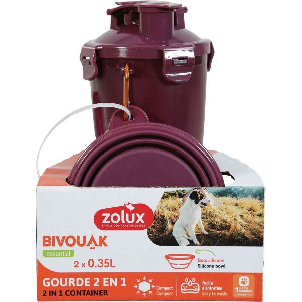 Gourde 2 en 1 Bivouak 700 ml - ZOL-2285