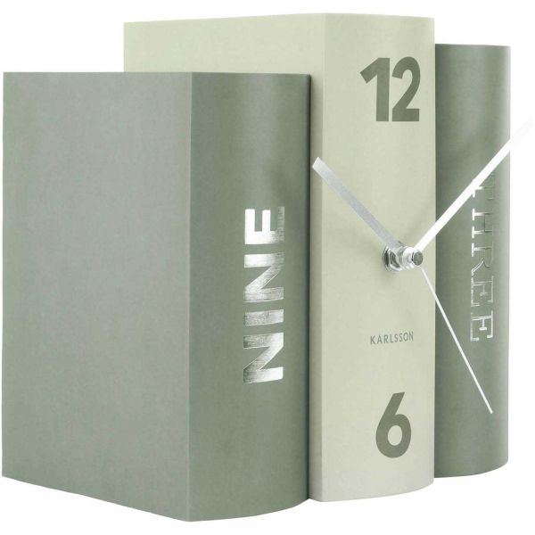 Horloge 3 livres Book