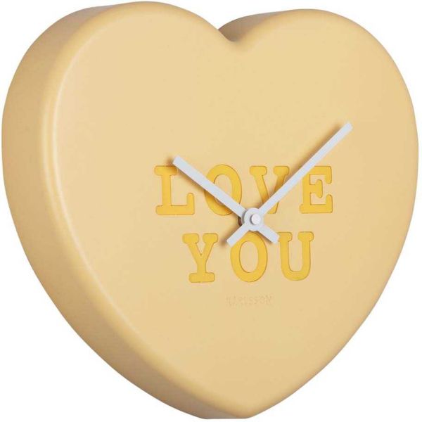 Horloge à message Heart Candy