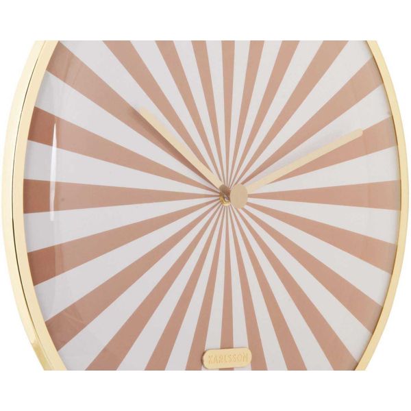 Horloge en métal Candy Swirl Dome - 5