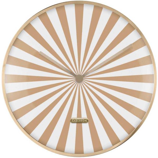 Horloge en métal Candy Swirl Dome - PRE-1656