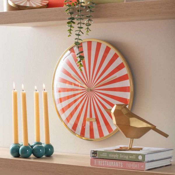 Horloge en métal Candy Swirl Dome - KARLSSON