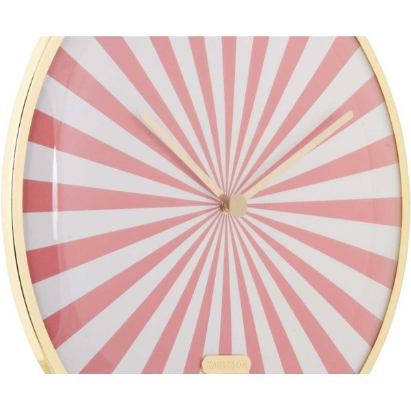 Horloge en métal Candy Swirl Dome - 59,90