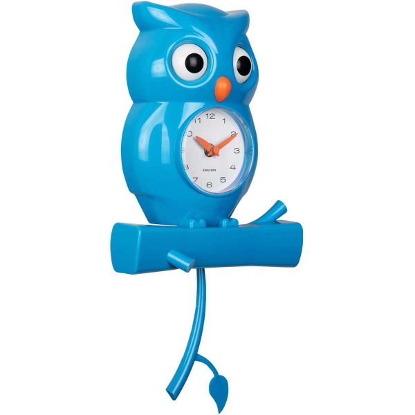 Horloge murale Owl Pendulum