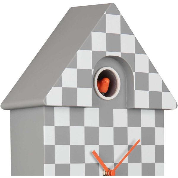 Horloge murale moderne Cuckoo Checker - 5