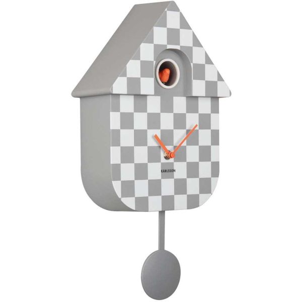 Horloge murale moderne Cuckoo Checker