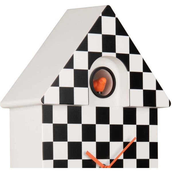 Horloge murale moderne Cuckoo Checker - 5