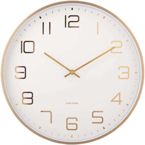 Horloge murale ronde Elegance Glow - PRE-1752