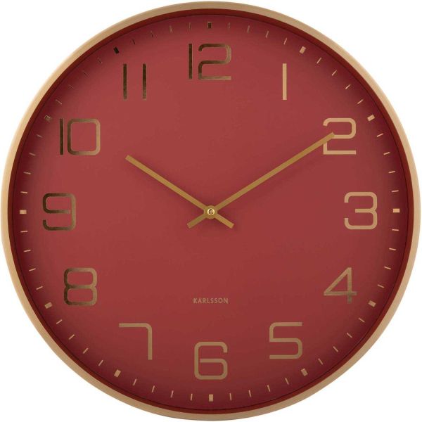 Horloge murale ronde Elegance Glow - PRE-1751