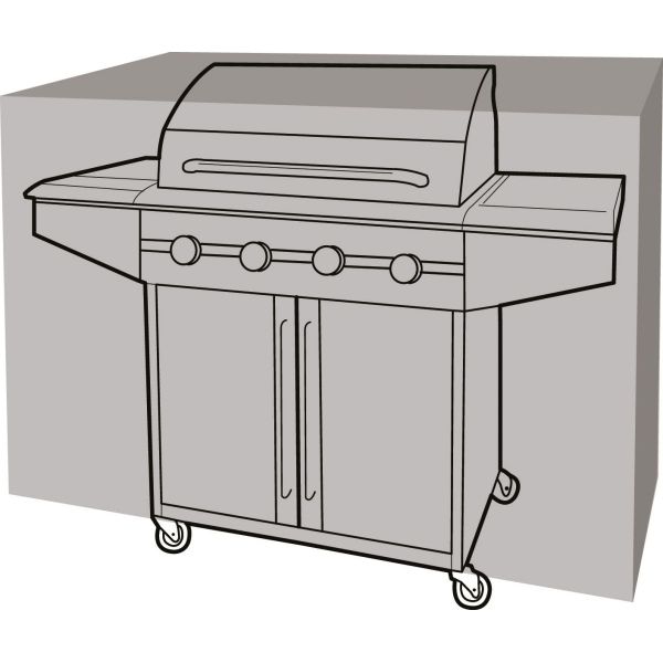 Housse de protection barbecue rectangulaire (165 cm de long)