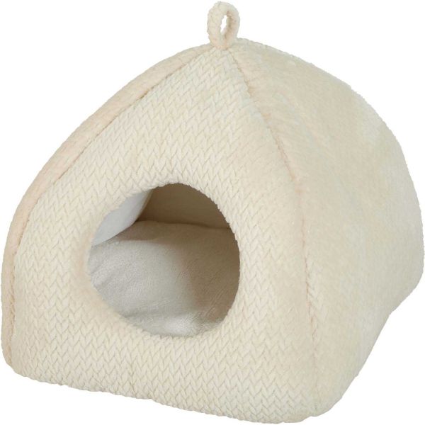 Igloo pour chat en fourrure Olympe 46 x 46 cm - ZOLUX