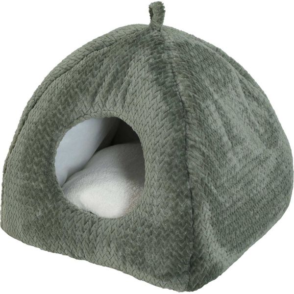 Igloo pour chat en fourrure Olympe 46 x 46 cm - ZOLUX