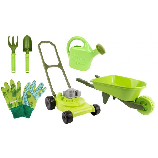 Kit petit jardinier accessoires pour enfant en plastique (gants +