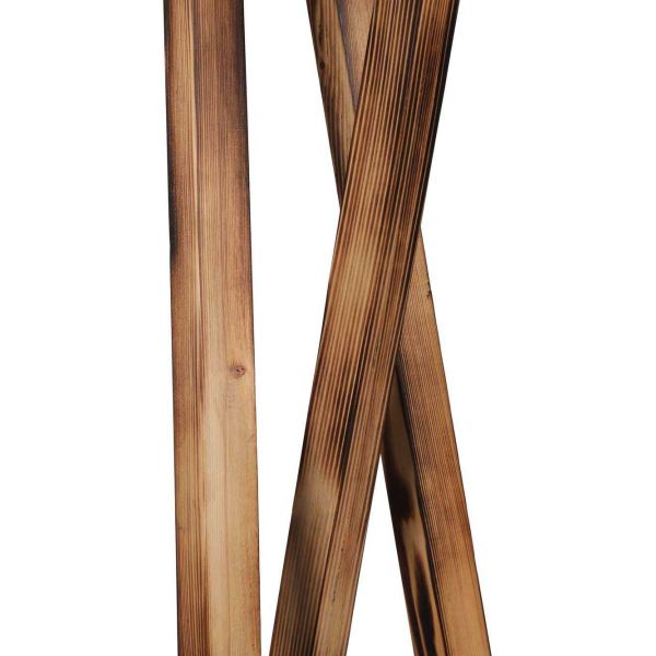 Lampadaire en bois Macka - 7