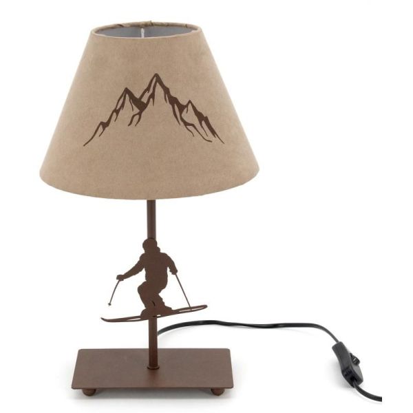 Lampe à poser métal découpé Chatel - AUB-6761