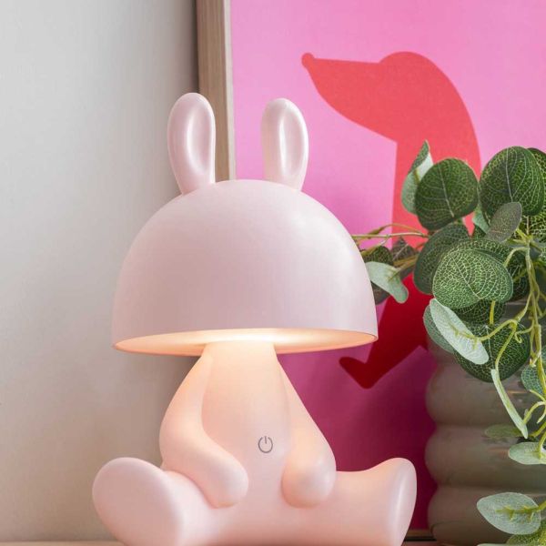 Lampe à poser en plastique LED Bunny - LEITMOTIV