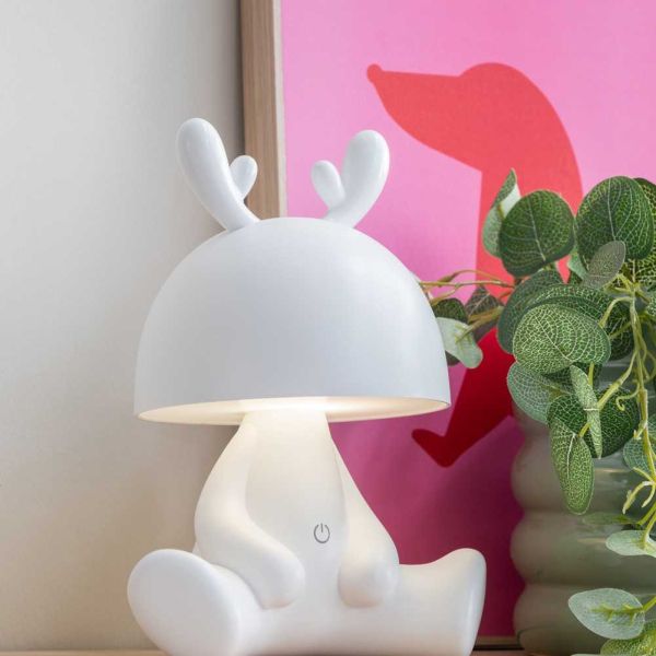 Lampe à poser en plastique LED Deer - LEITMOTIV