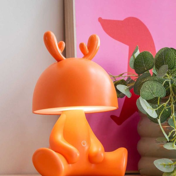 Lampe à poser en plastique LED Deer - LEITMOTIV