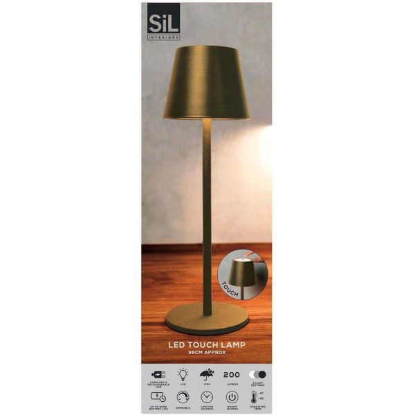 Lampe tactile intérieure extérieure led 36 cm - SIL