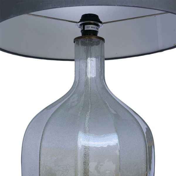 Lampe en verre irisé à poser - 187,85