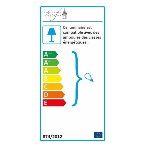 Lanterne en fer forgé à suspendre Dampierre - LANTERNES DAUTREFOIS