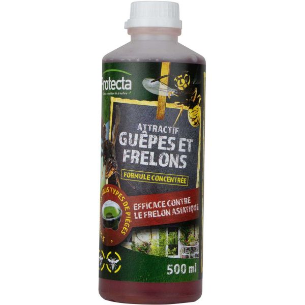 Liquide concentré attractif guêpes et frelons 500 ml