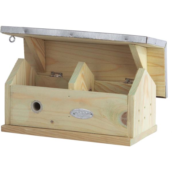 Maisonnette pour bourdons en bois et zinc - BEST FOR BIRDS