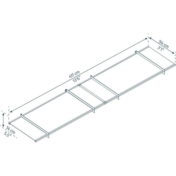 Marquise de porte en aluminium gris et polycarbonate transparent Nancy - PAA-0268