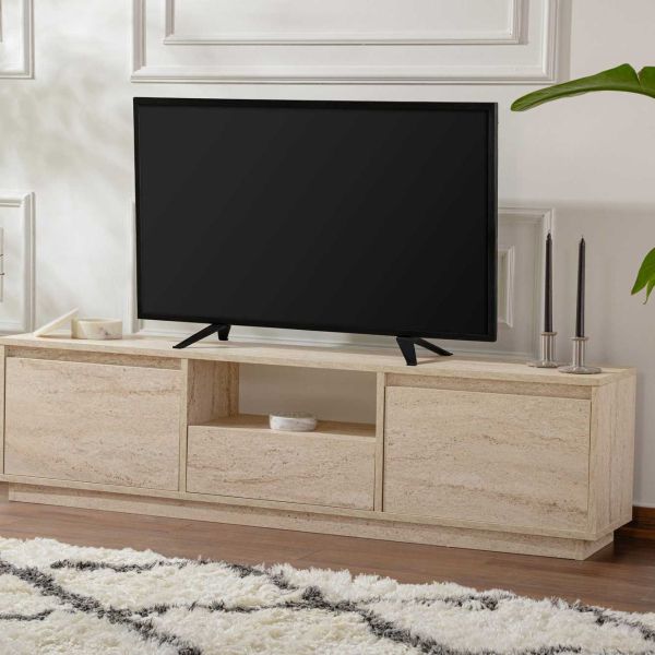 Meuble TV en aggloméré 168x43,5x12,5 cm Vanguard - HANAH HOME