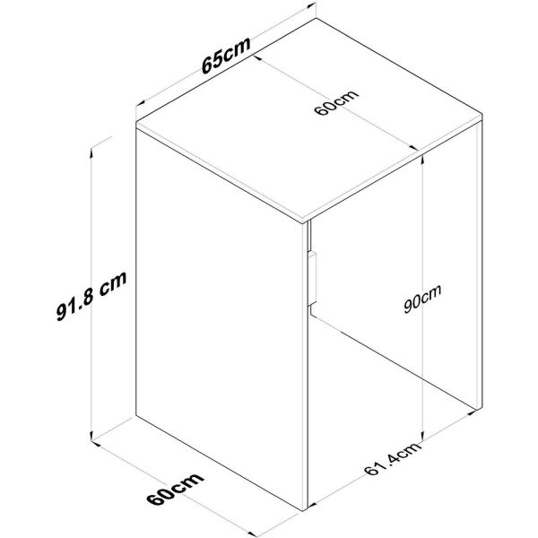 Meuble pour machine à laver Minimal - ASI-1031