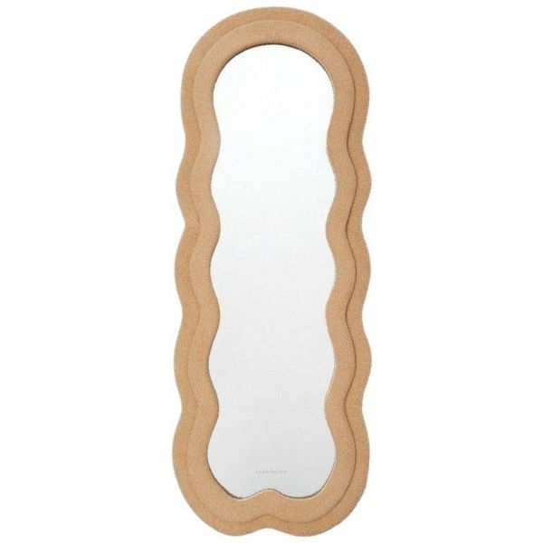 Miroir cadre en tissu Charlotte