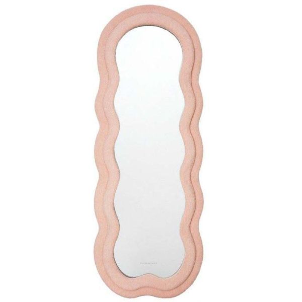 Miroir cadre en tissu Charlotte