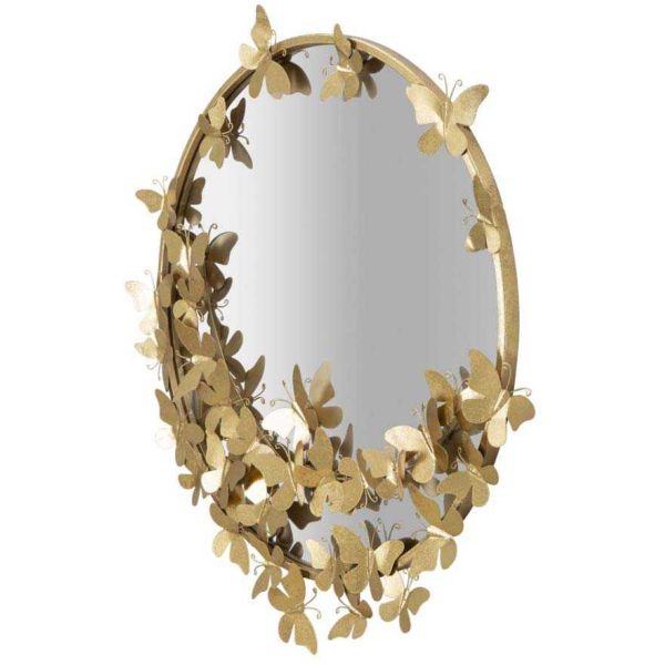 Miroir en métal Farfalle 74 x 4 x 75 cm