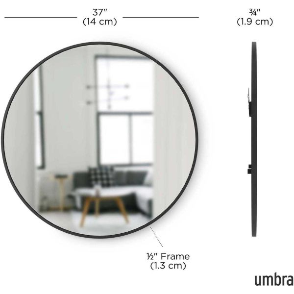 Miroir rond 94 cm Hub - UMB-0700