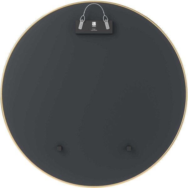 Miroir rond en métal 86 cm Hubba - 7