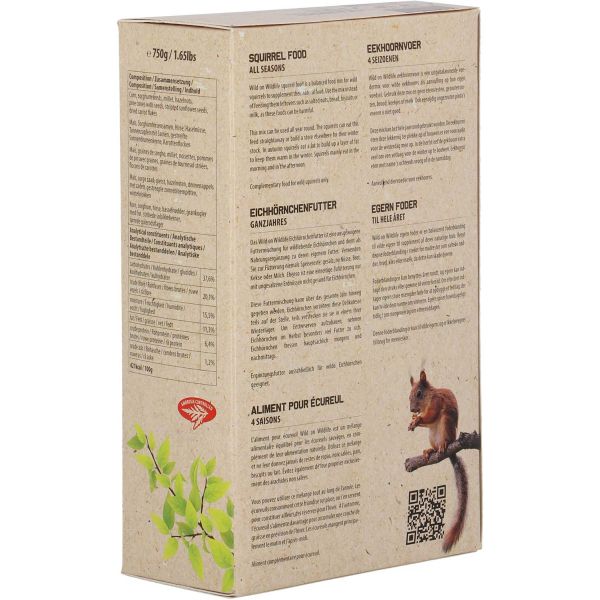 Nourriture pour écureuil Wild 750 gr - 7