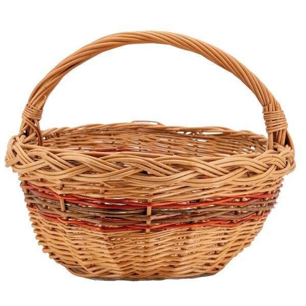 Panier à champignons en osier buff - 39,90