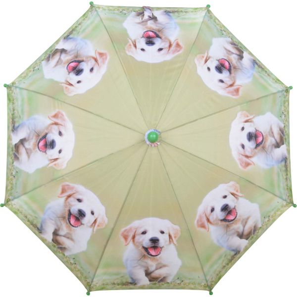 Parapluie chiot en métal et bois - ESS-0650