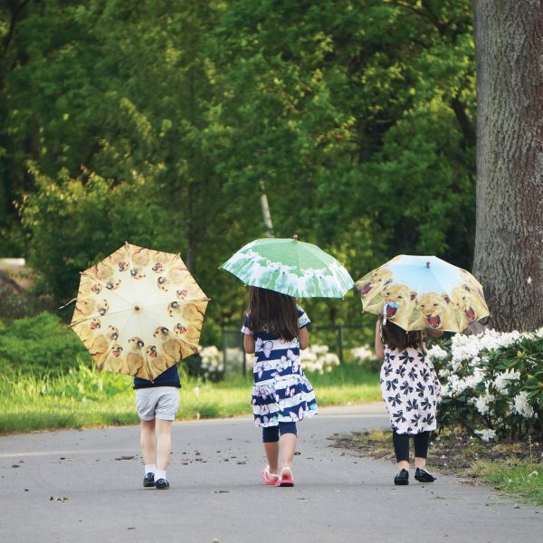 Parapluie chiot en métal et bois - 8,90