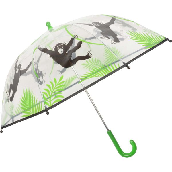 Parapluie transparent singe pour enfant - 8,90