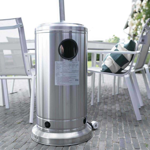 Parasol chauffant au gaz 5 000 W Aura - 5