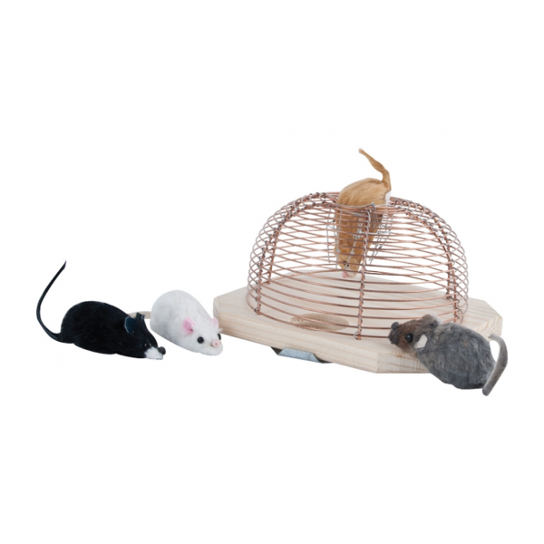 ExHanoi-Piège à souris vivante en acier inoxydable réutilisable, piège à  rats, rongeurs et rats domestiques, intérieur et extérieur