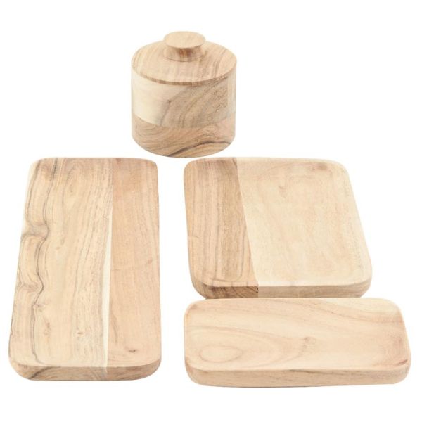 Plateau en bois d'acacia - 19,90