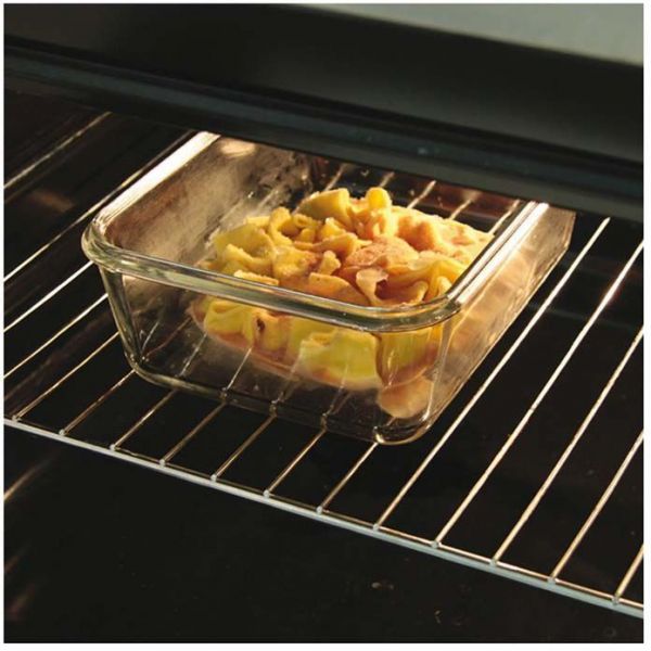 Plat Rectangulaire Cook & Heat avec Couvercle Micro-ondes - Lot de