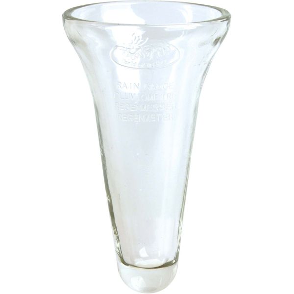 Pluviomètre gradué en verre et zinc - 22,90