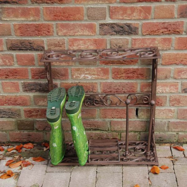 Porte bottes de jardin en fonte - BEST FOR BOOTS