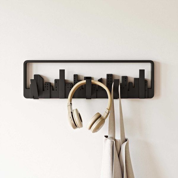 Porte manteau mural design Skyline - UMBRA