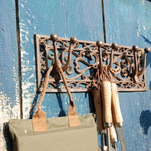 Porte outils jardin Antique en fonte - ESSCHERT DESIGN