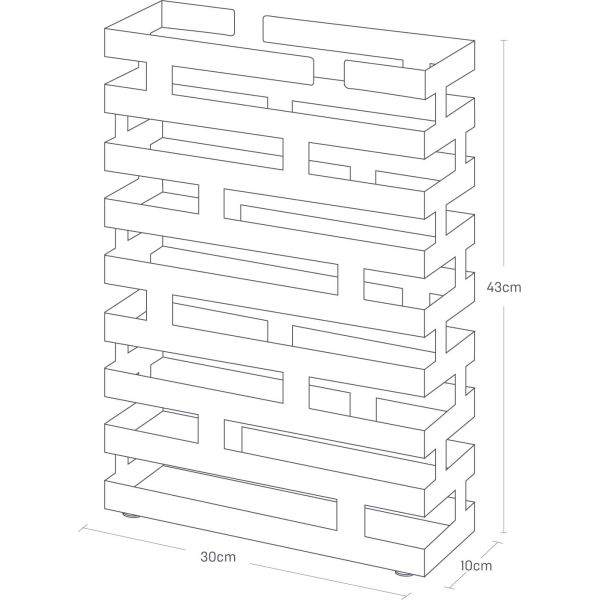 Porte parapluie design brique - YAM-0141